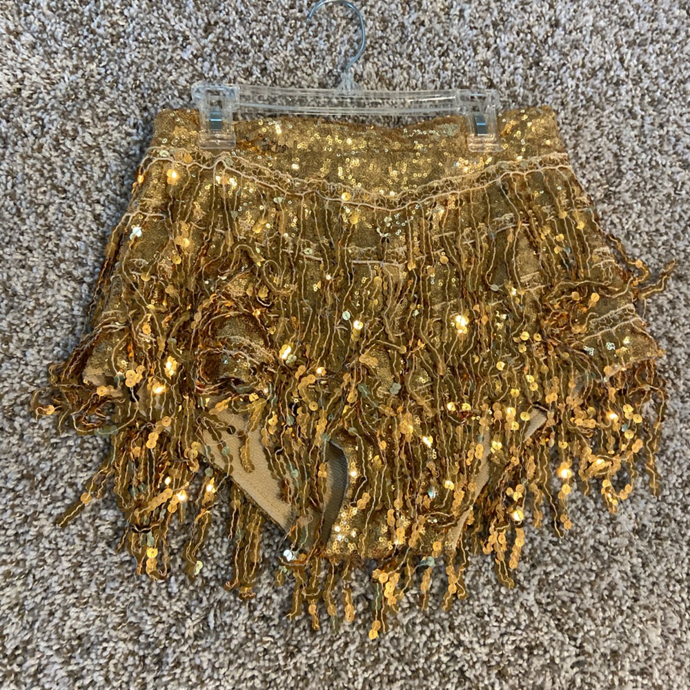 Gold festival shorts